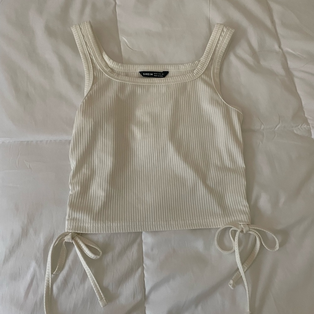 Shein white tank top
